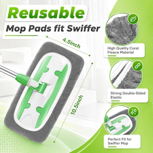 Reusable Mop Pads Compatible - Image 2