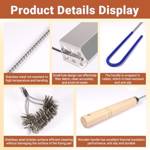 4 PCS Fryer Cleaning Tools - Image 3