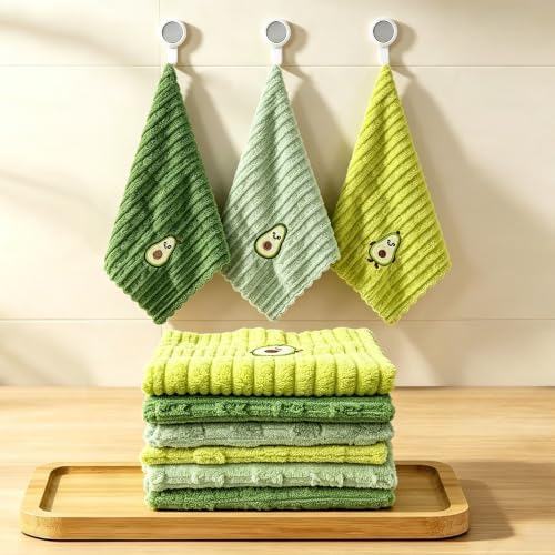 Avocado Kitchen Dish Cloths by FYPLVXHousehold