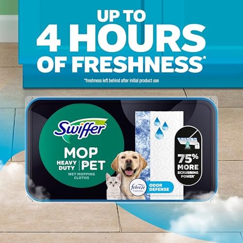 Swiffer Heavy Duty Mop Wet Multi-Surface Cloth Refills - Image 5