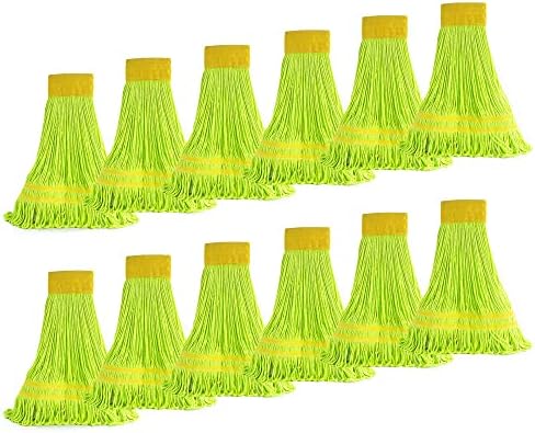 Matthew Cleaning Microfiber String Mop Heavy Duty Commercial Wet Mop Head by MATTHEWCLEANINGPRODUCTS