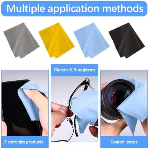80 Pack Microfiber Cleaning Cloth - Image 5