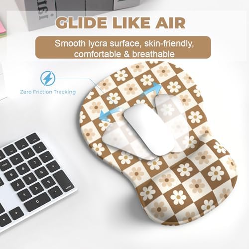 AKIT Ergonomic Mouse Pad with Wrist Support & Keyboard Wrist Rest Set - Image 2