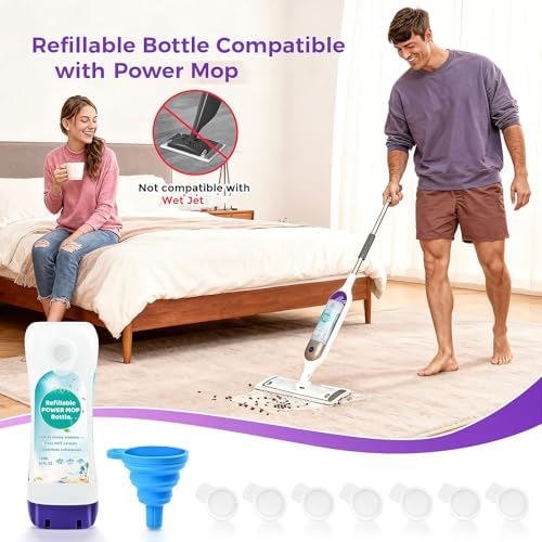 Leak-Proof Refillable Bottle for Swiffer® Power Mop™, 720ML / 24 FL.OZ - Image 4