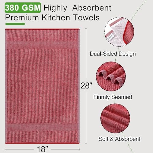 Mordimy Premium Large Cotton Kitchen Towels - Image 4
