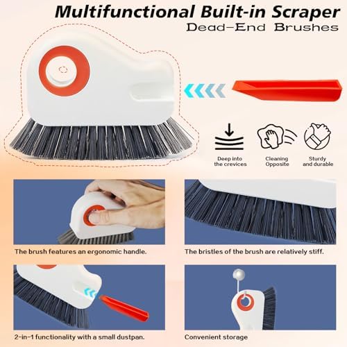 2 in 1 Groove Cleaning Brush, Track Cleaning Tools Suitable - Image 3