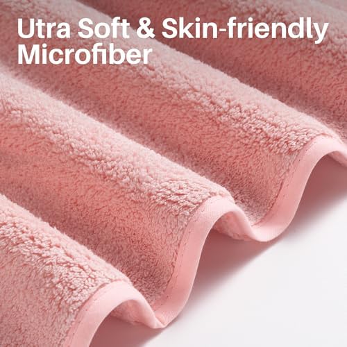 JOYMOOP Microfiber Bath Towels 4 Packs Extra Large 30" x 60" - Image 4