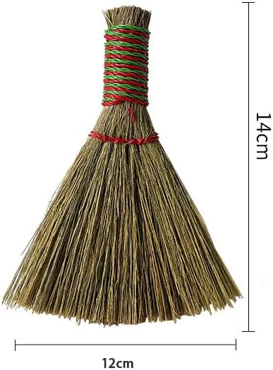 Mini Straw Broom, Desktop Cleaning Broom - Image 2