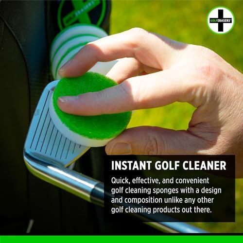 Instant Golf Eraser with Bag Tether, Premium Dual-Sided Sponge - Image 4