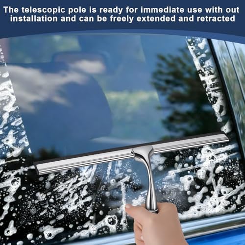 Metal Shower Squeegee with 17'' - Image 2