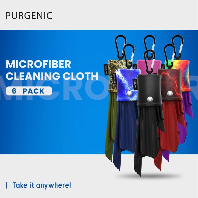 Microfiber Cloth & Glasses Wipes Lens & Glasses Cleaning Cloth - Image 2