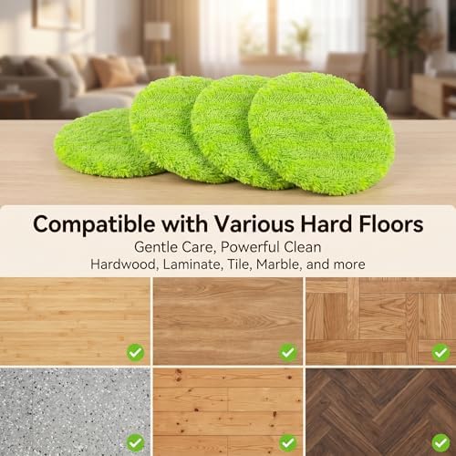 6.5 Inch Electric Spin Mop Replacement Pads Compatible - Image 5