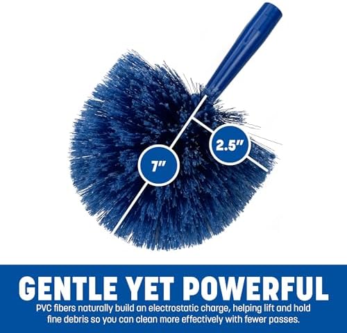 Sparta Round Duster Head, Soft Flagged Bristles, 9 Inch - Image 2