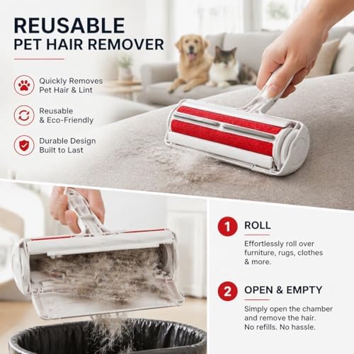Reusable Pet Hair Remover Roller - Image 4
