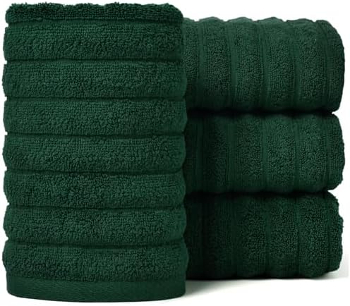 Jacquotha 4-Pack Hand Towels Ribbed – Kitchen & Bathroom by Jacquotha