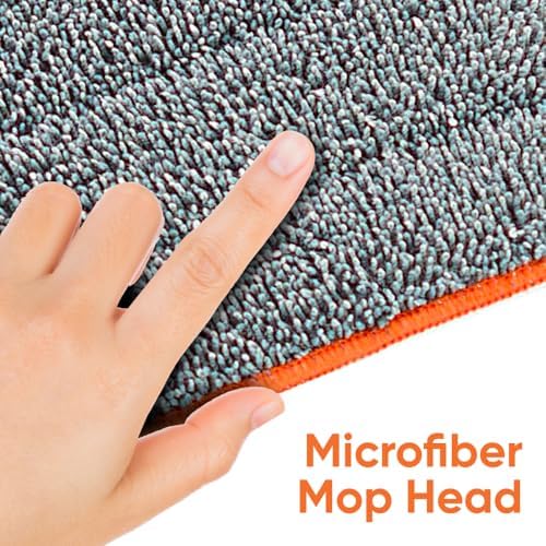 Superio Self-Wringing Microfiber Cleaning Mop, Hands-Free Miracle Flat Mop - Image 2