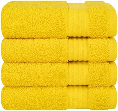 Cotton Paradise 100% Cotton Turkish Towel Set, Soft Absorbent Quick Dry by UNITEDHOMETEXTILE