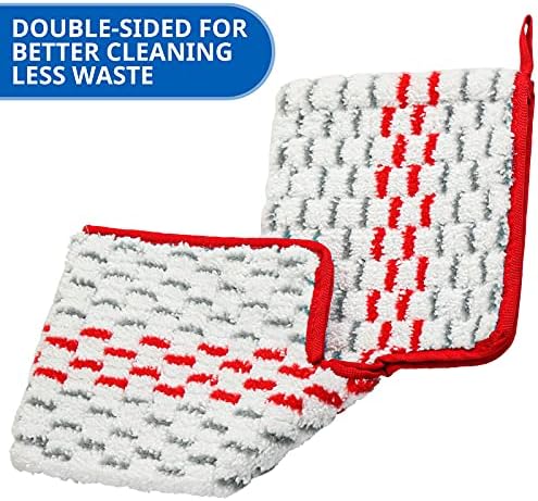 6 Pack Washable Microfiber Spray Mop Refills Compatible - Image 3