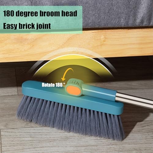 Broom with Dustpan Combo Set 180 Rotatable Brooms and Dustpan Set - Image 3