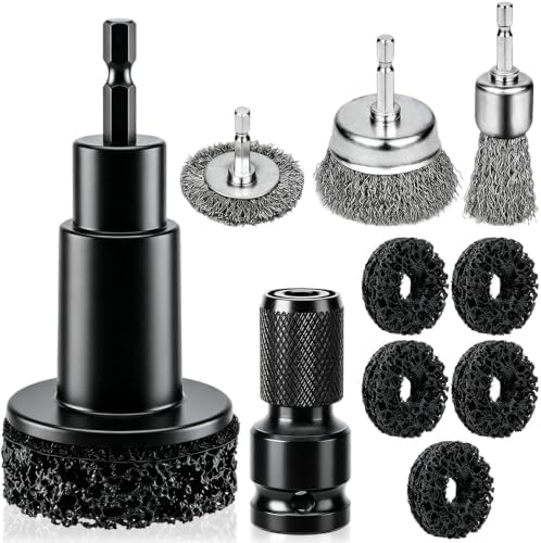 Wheel Hub Cleaning Tool, Wheel Rust Removal Cleaner Kit by LXTaoler