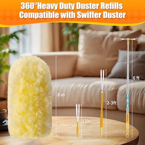 40 Count 360° Heavy Duty Duster Refills, Compatible - Image 2