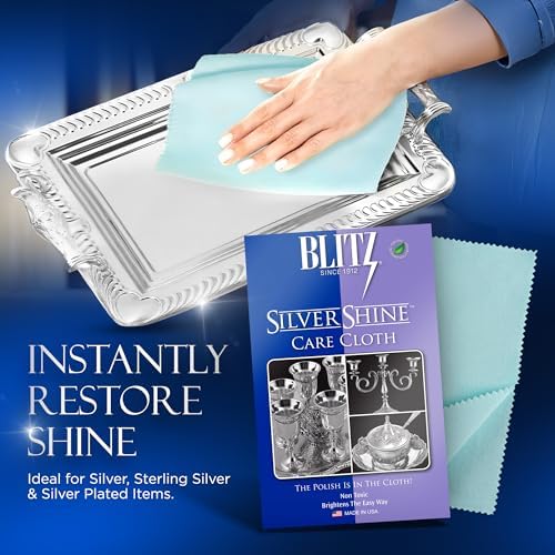 Blitz Silver Care Silver Polishing Cloth - Image 4