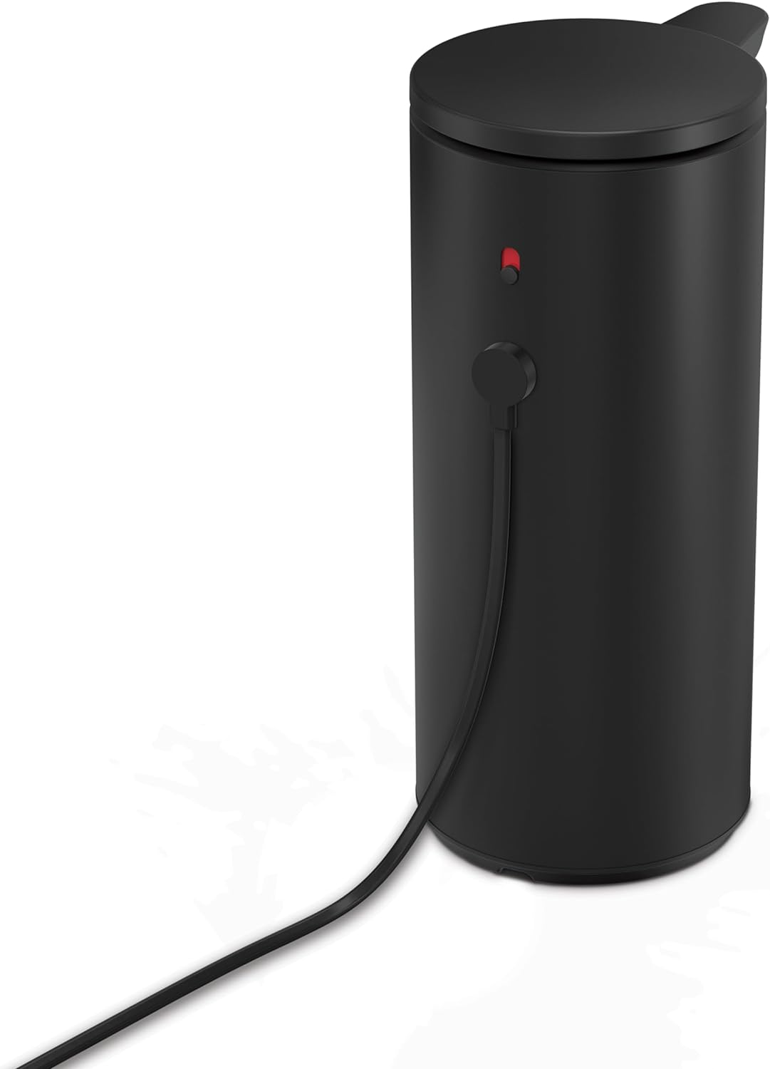 simplehuman 9 oz. Touch-Free Automatic Rechargeable Sensor Pump, Matte Black Stainless Steel, New