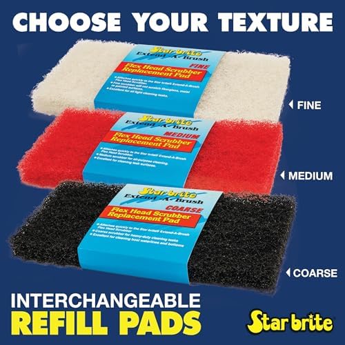 STAR BRITE Large Scrub Red Pad - Image 3