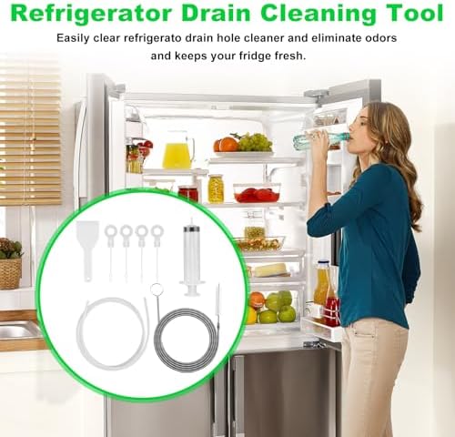 8 PCS Refrigerator Drain Cleaning Tool - Image 3