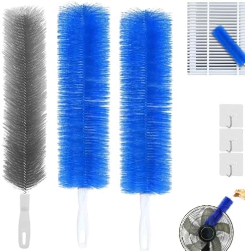 2026 New Bendable Microfiber Duster, Fan Cleaning Brush Dusting Brush, Suitable by Unknown
