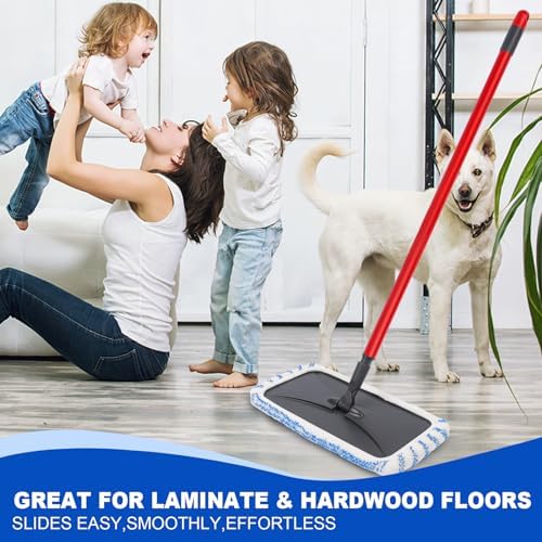 2-Pack Reusable Microfiber mop Pads, Compatible - Image 7