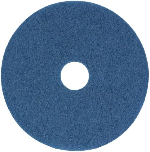 MVP Warm Up Premium Blue Scrub & Clean 13" Floor Pad by Sanico