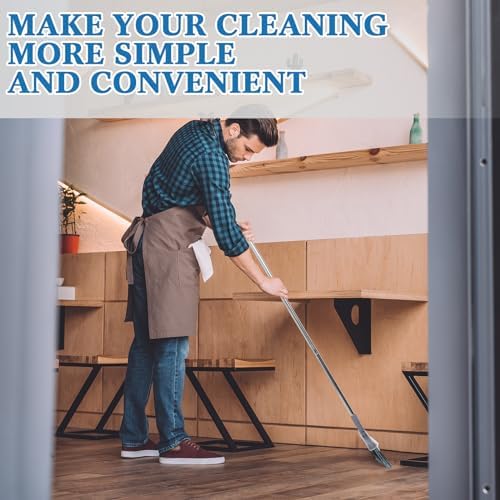 Nosiny 6 Broom with Dustpan Combo Set with 48 Inches Long Handle - Image 6