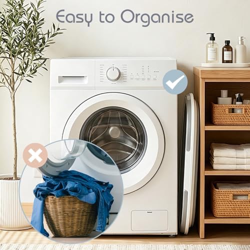 Goderewild 35L Collapsible Laundry Basket, Foldable Mop Bucket - Image 4
