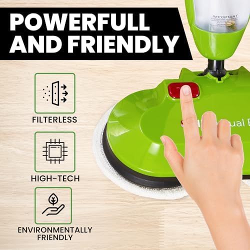 H2O MOP X5 Dual Buff Steam Mop Head Attachment - Image 2