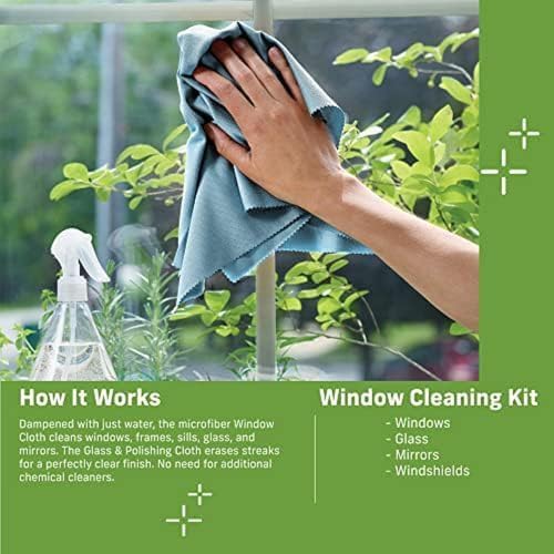 E-Cloth Window and Glass Cleaner Kit, Just Add Water - Image 3