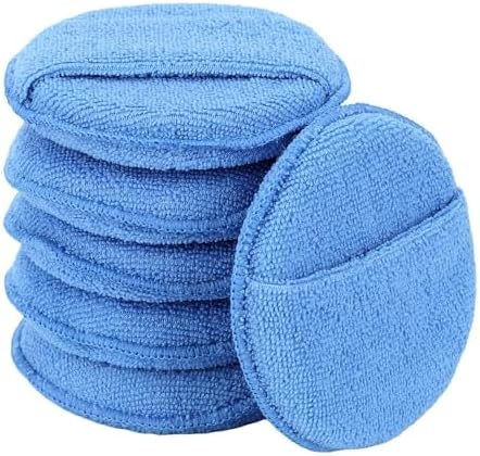 FONAROLL Microfiber Wax Applicator Pads, Car Wax Applicator by FONAROLL