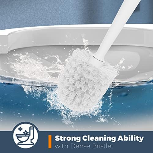 Holaloha Toilet Brush and Holder Set, 3 Pack - Image 3