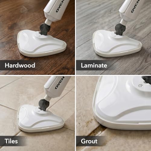 OVENTE Electric Steam Mop Cleaner, 350ml Water Tank - Image 5