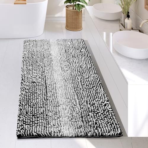 Hearth & Harbor Bathroom Rugs, Chenille Bath Mat - Image 2