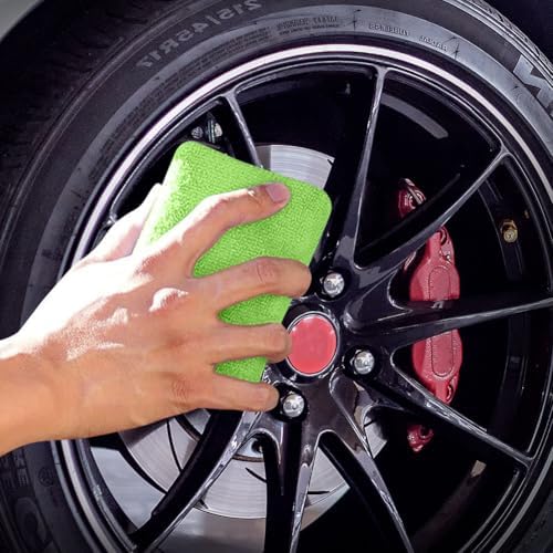 HOMEXCEL Microfiber Applicator Pads, Scratch-Free Car Wash Sponge - Image 4