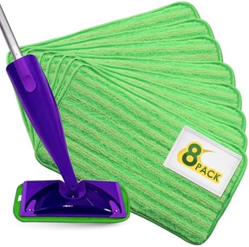 Reusable Floor Mop Pads by TurboMicrofiber