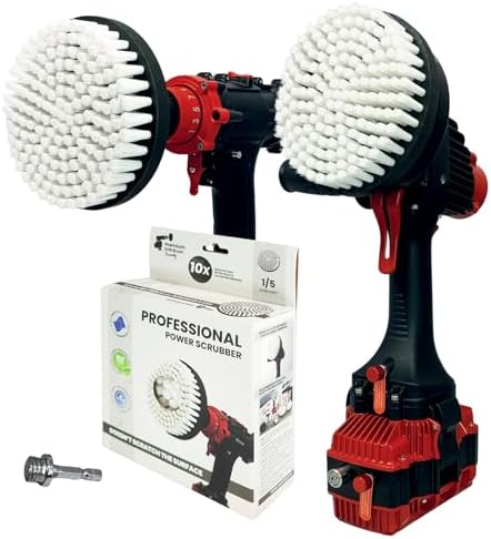Premium Drill Brush Professional– 2in1 by Kornelypowerscrubbers