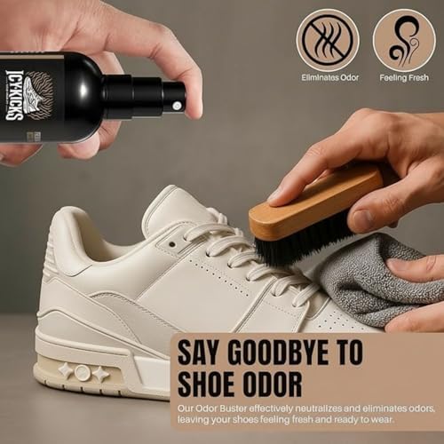ICYKICKS Shoe Cleaning Kit, 6-in-1 Sneaker Cleaner - Image 5