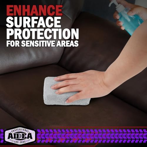 AIDEA Microfiber Applicator Pad-8 Pack, Car Wash Sponge - Image 6