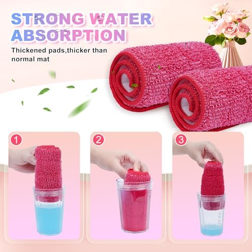 KEEPOW 4 Pack Replacement Mop Pads Compatible - Image 5