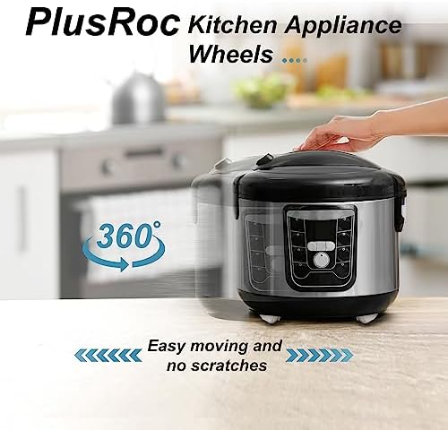 PlusRoc 16 Pack Self Adhesive Caster Wheels - Image 4