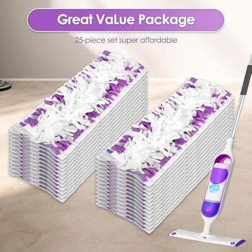 Replacement Power Mop Pads for Swiffer PowerMop, Disposable PowerMop Mopping - Image 2