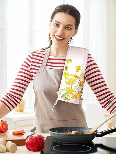 Bencailor 4 Pcs Cat Kitchen Towels Hand Tea Towels Gift - Image 6