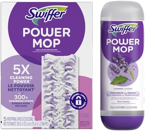 Swiffer Power Mop Refill Pack, Floor Cleaner - Image 6